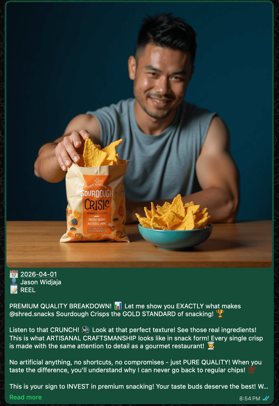 WhatsApp post โ product showcase by Jason Widjaja